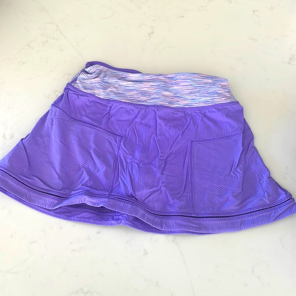 Ivivva by lululemon purple skirt girls size 10